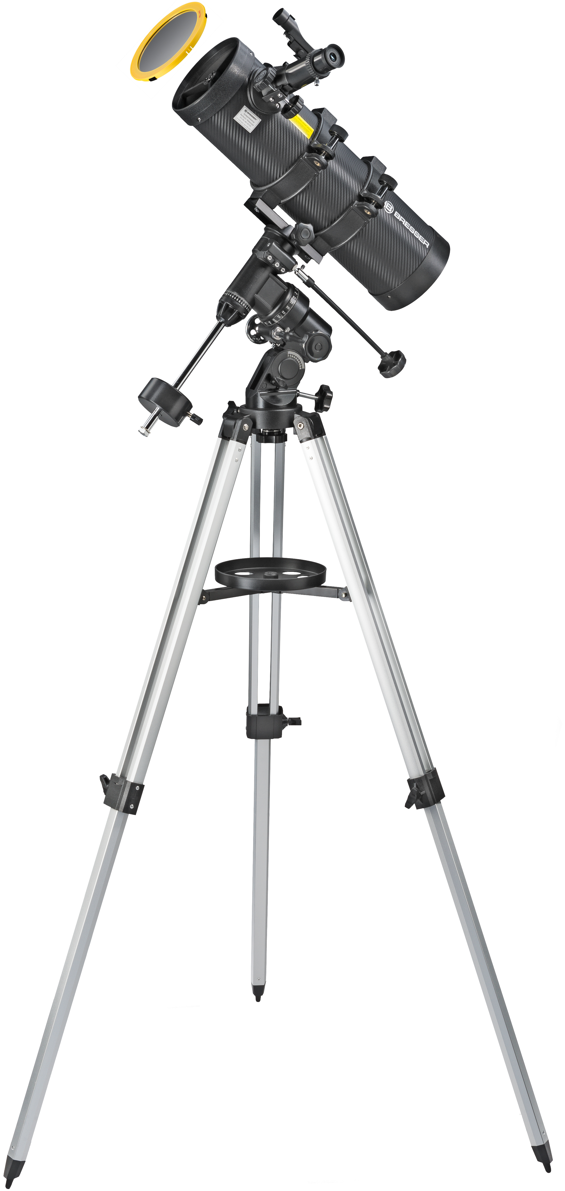 BRESSER Spica Plus 130/1000 EQ Spiegelteleskop inkl. Zubehör Set - Refurbished