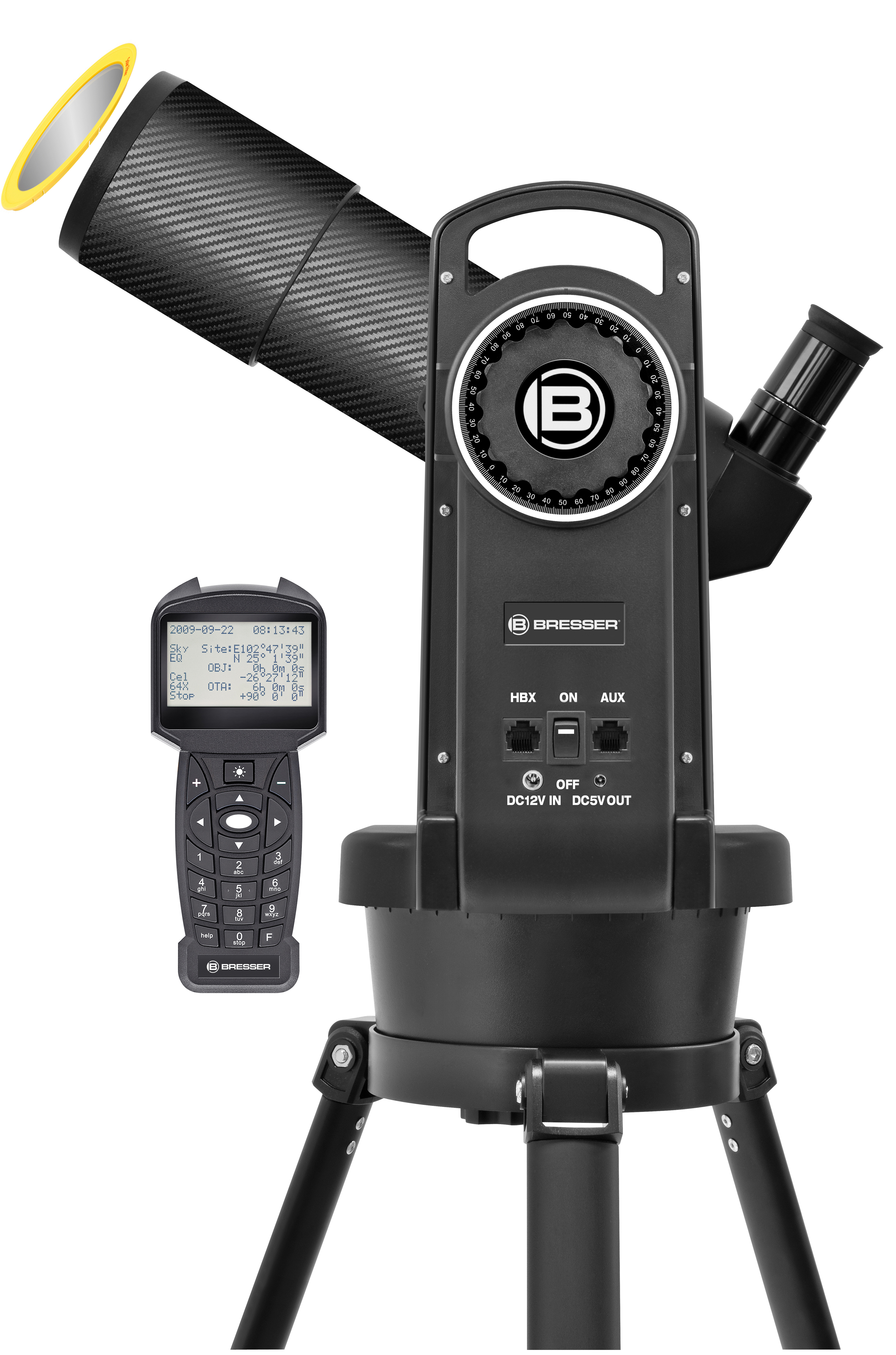 BRESSER Automatik 80/400 Telescopio con GoTo