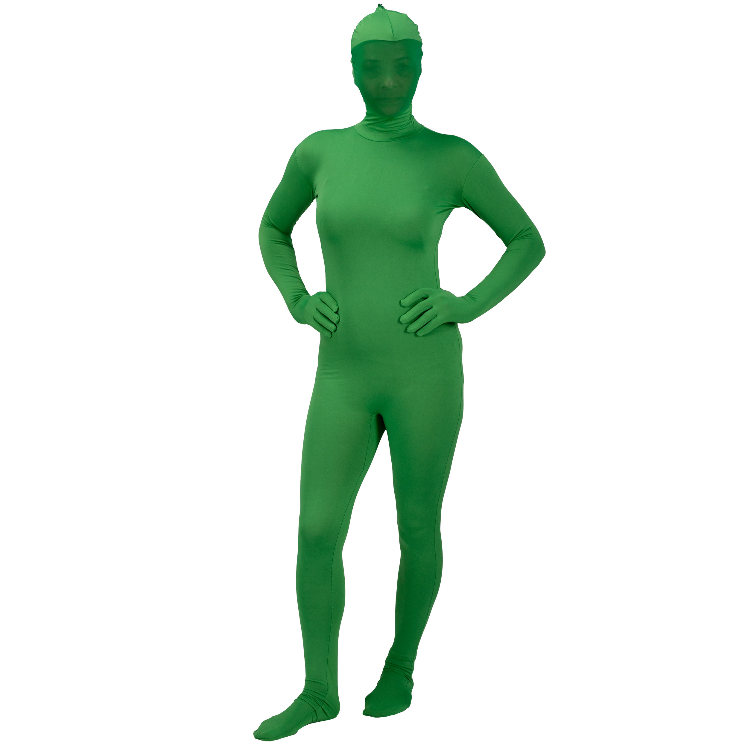 BRESSER Traje de cuerpo completo verde croma XXL