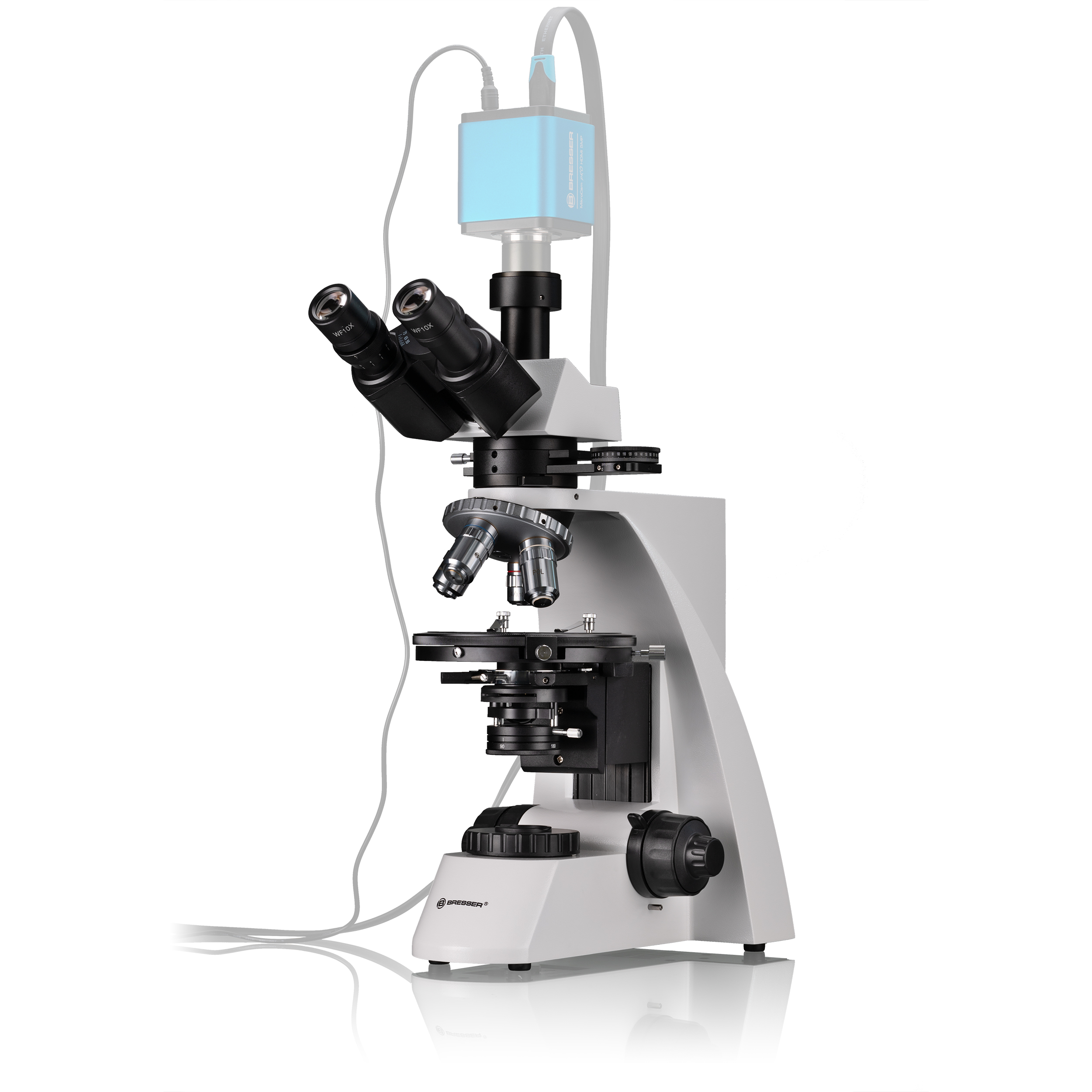 BRESSER Science MPO 401 Microscopio