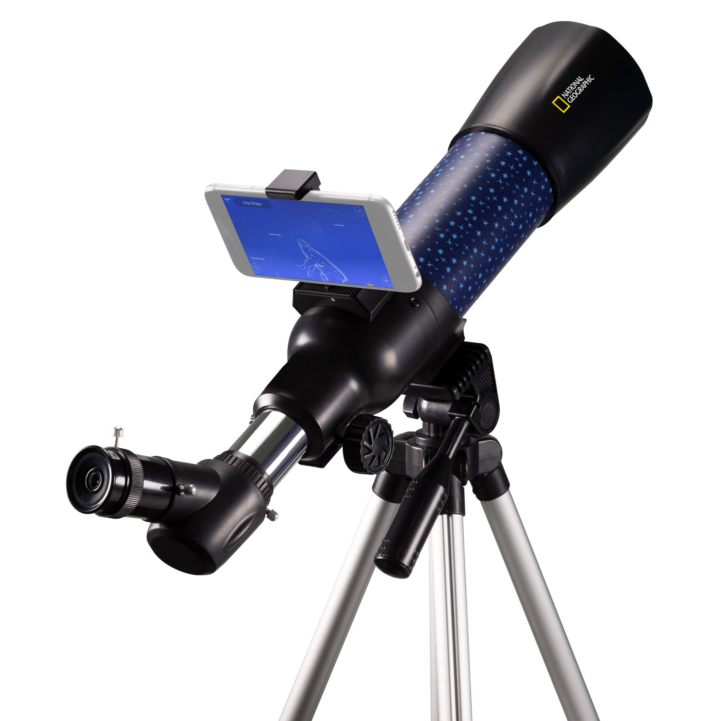 Telescopio infantil NATIONAL GEOGRAPHIC con App de realidad aumentada