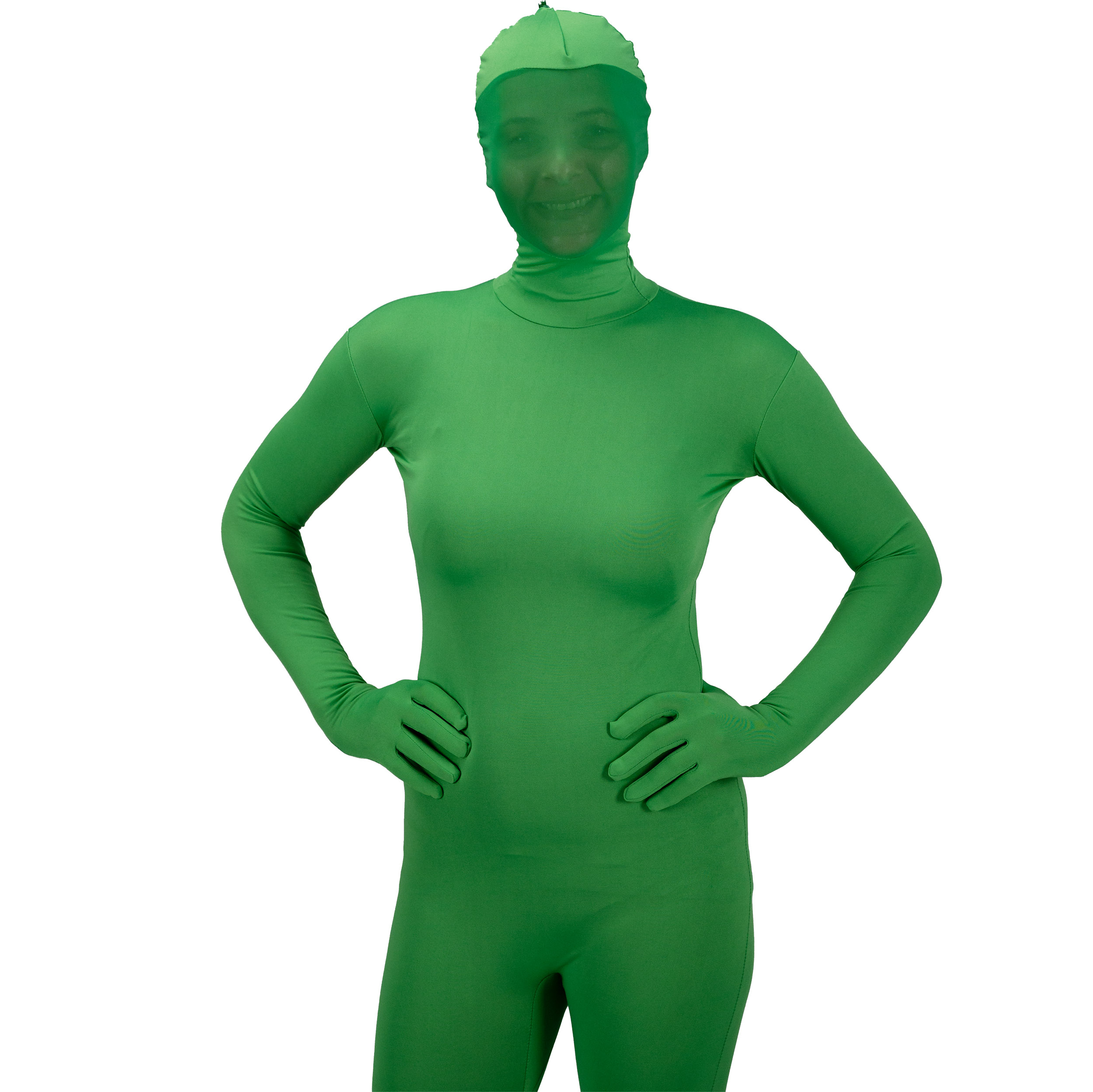 BRESSER Traje de cuerpo completo verde croma L