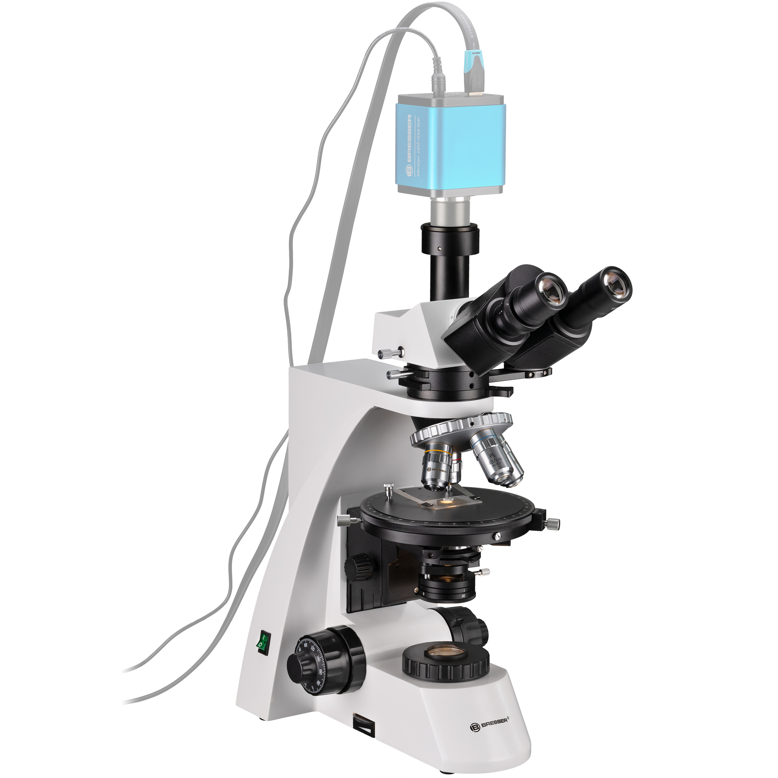 BRESSER Science MPO 401 Microscopio