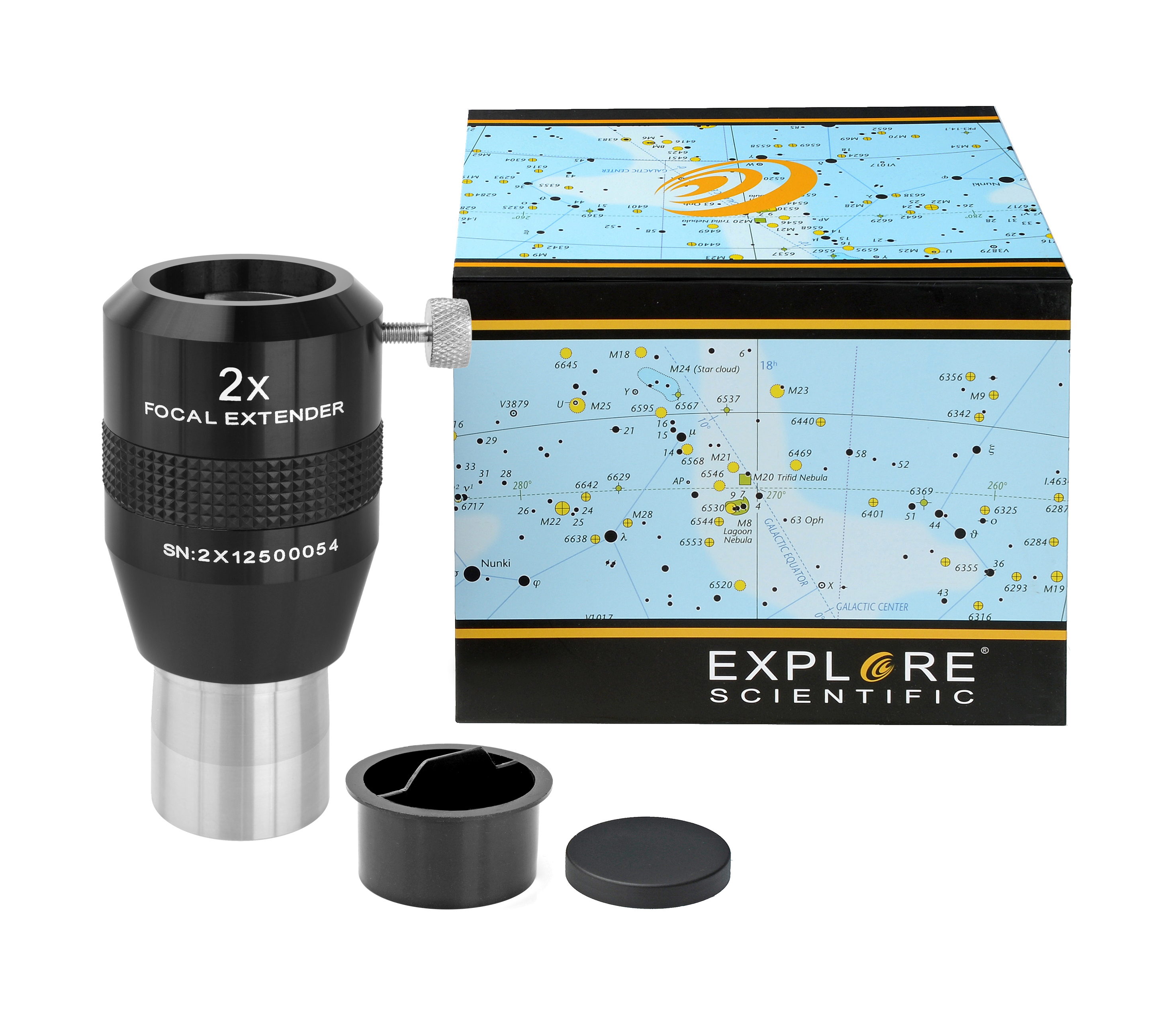EXPLORE SCIENTIFIC Teleconvertidor 2x 31.7mm/1.25"