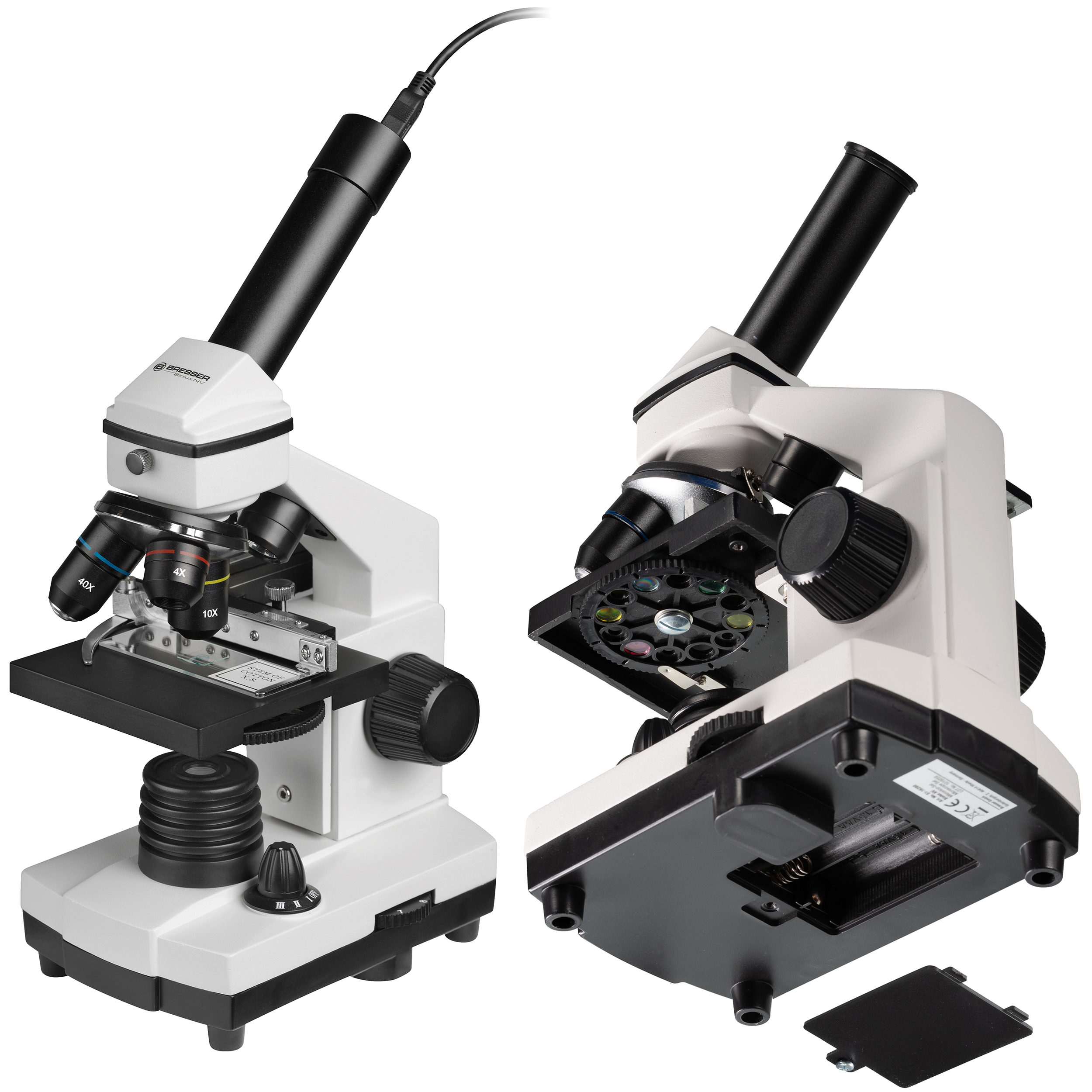 BRESSER Biolux NV 20x-1280x Microscopio con Cámara USB HD