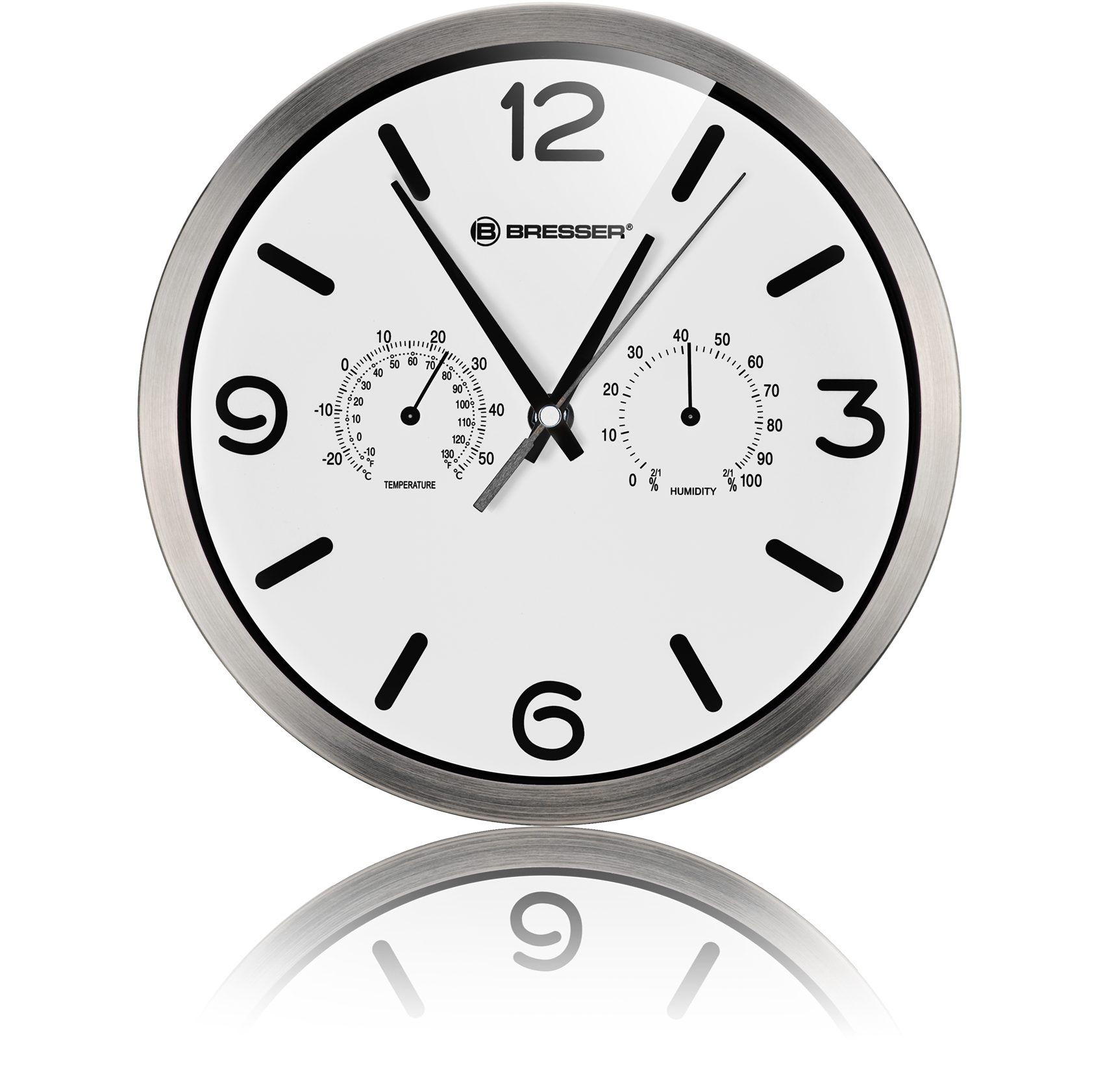 BRESSER MyTime DCF Thermo-/ Hygro- reloj de pared 25cm