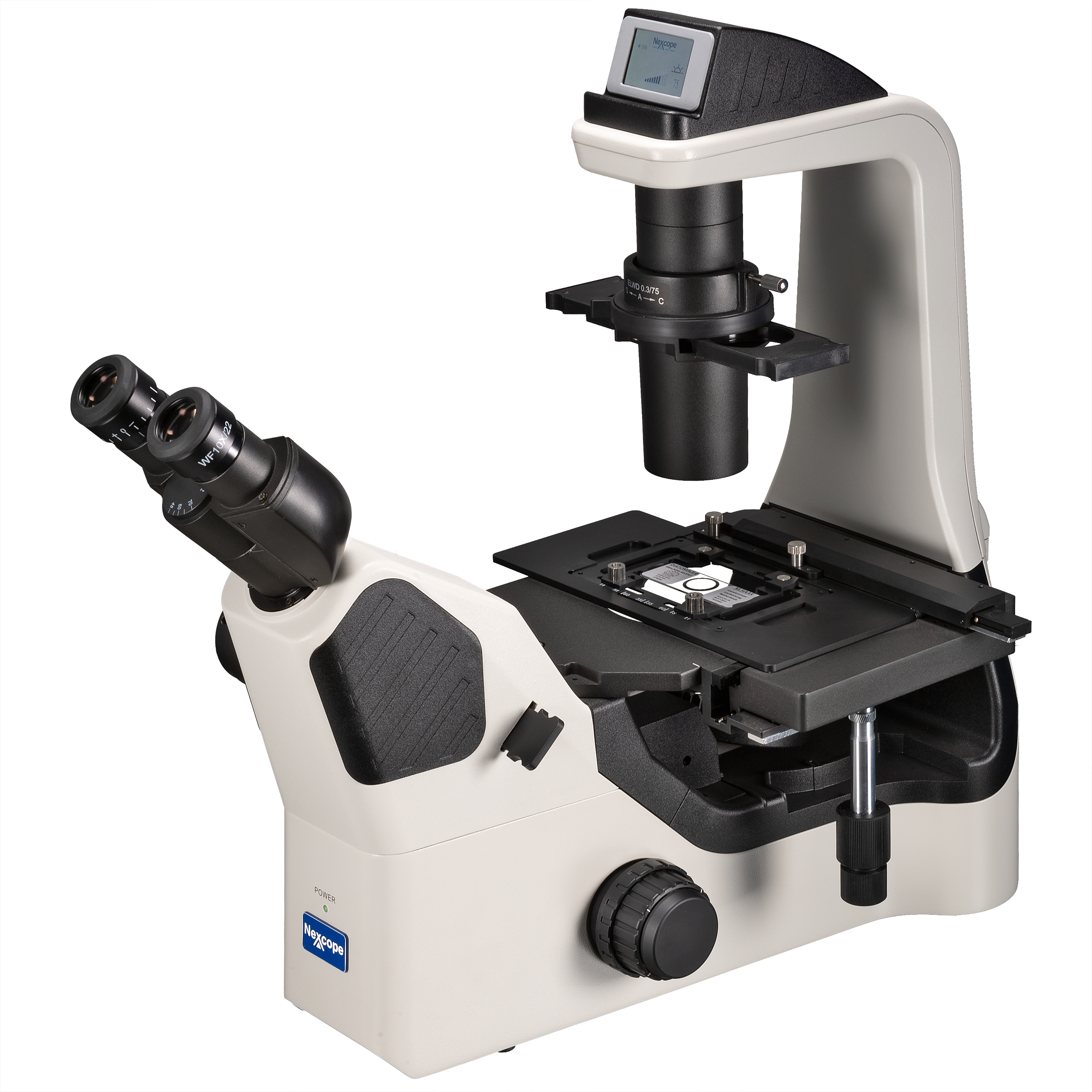 Microscopio inverso profesional de laboratorio Nexcope NIB620 con contraste de fase