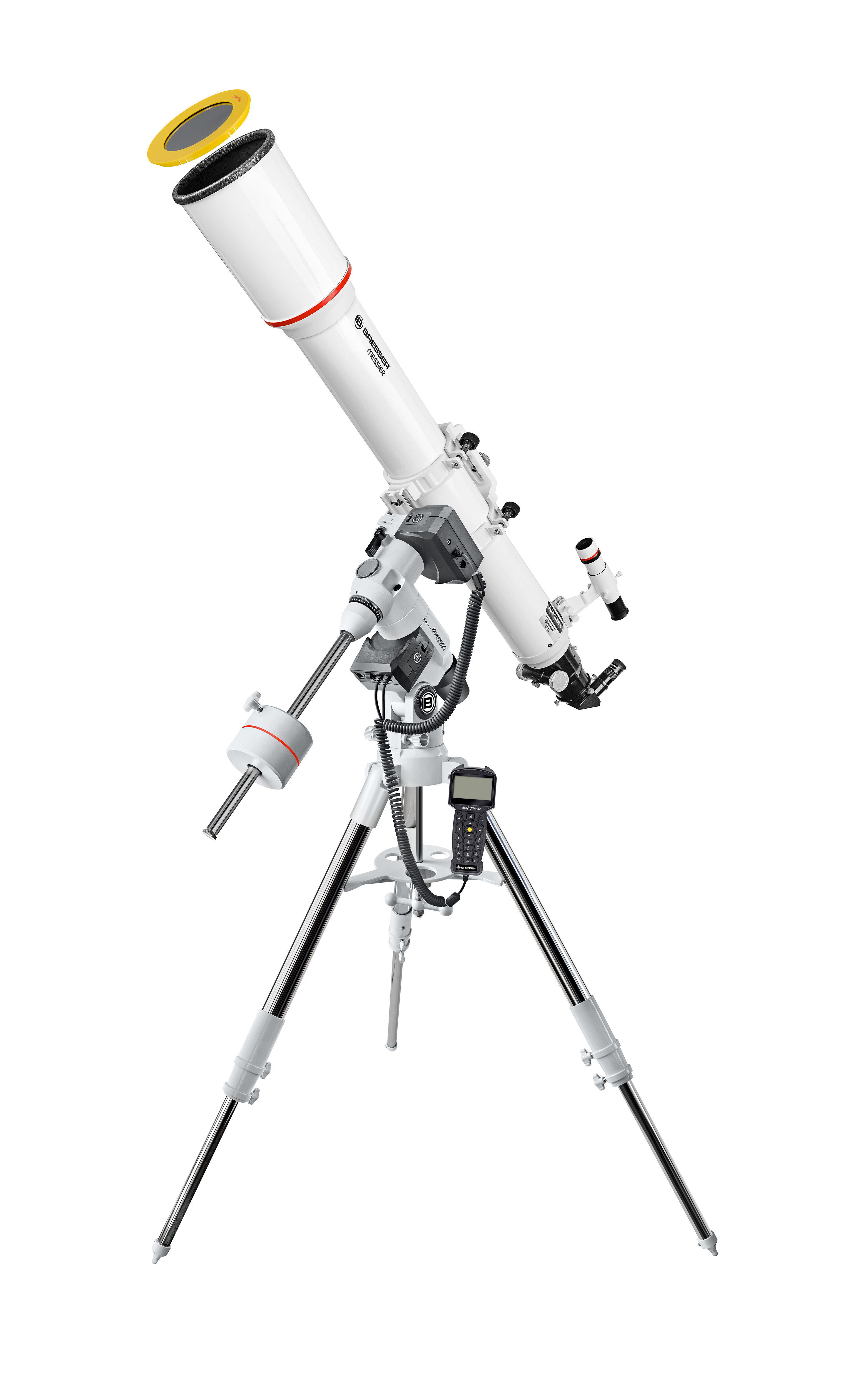 Tubo óptico BRESSER Messier AR-102L/1350 con Montura EXOS-2/EQ5 Goto