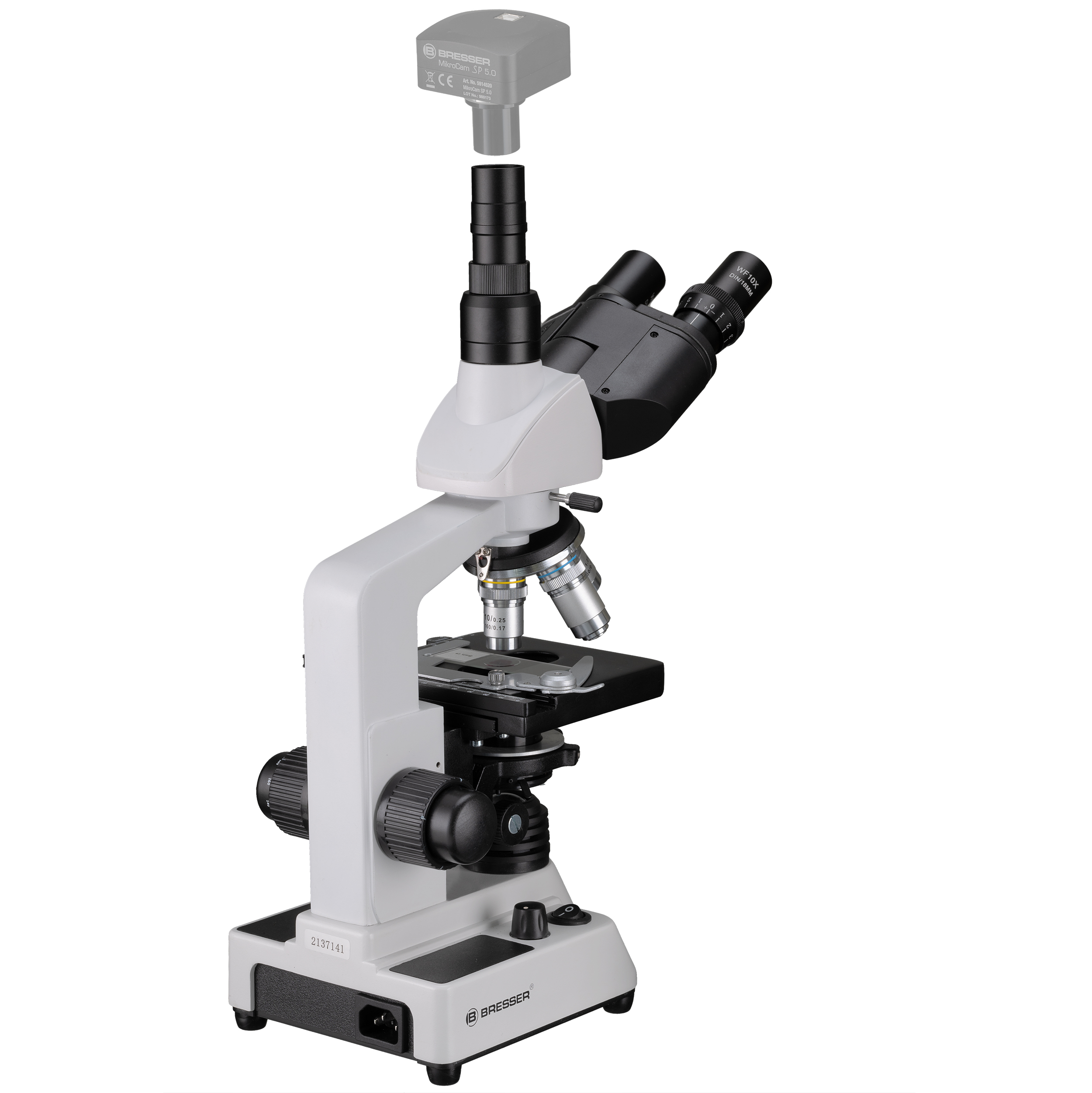 Microscopio Researcher Trino 40-1000x BRESSER