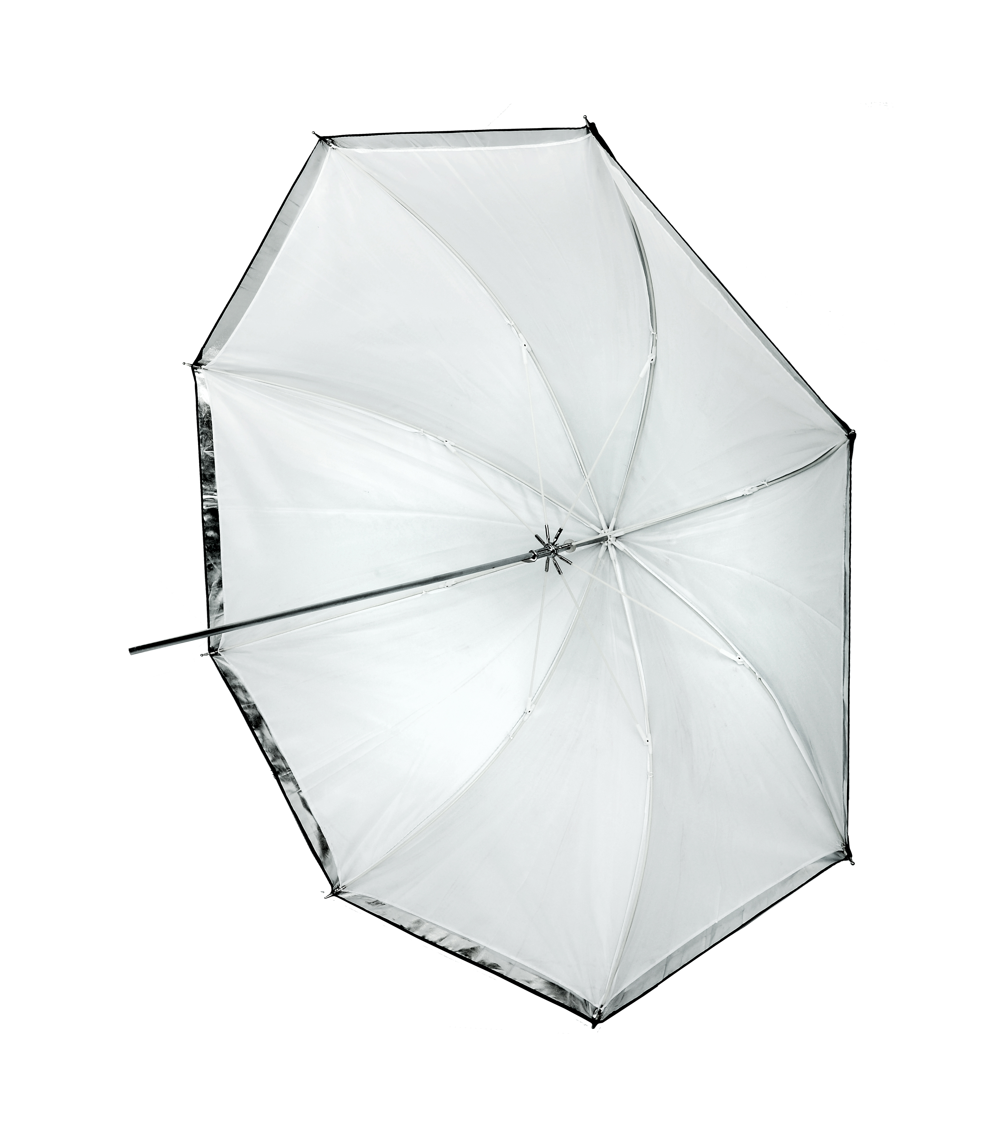 BRESSER SM-11 Paraguas reflector blanco/negro tamaño 101cm