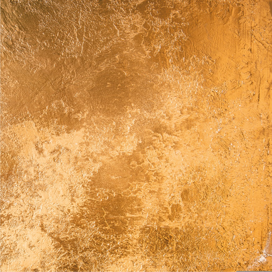 Fondo BRESSER Flatlay para Fotos tomadas desde arriba - 60 x 60 cm Textura dorada