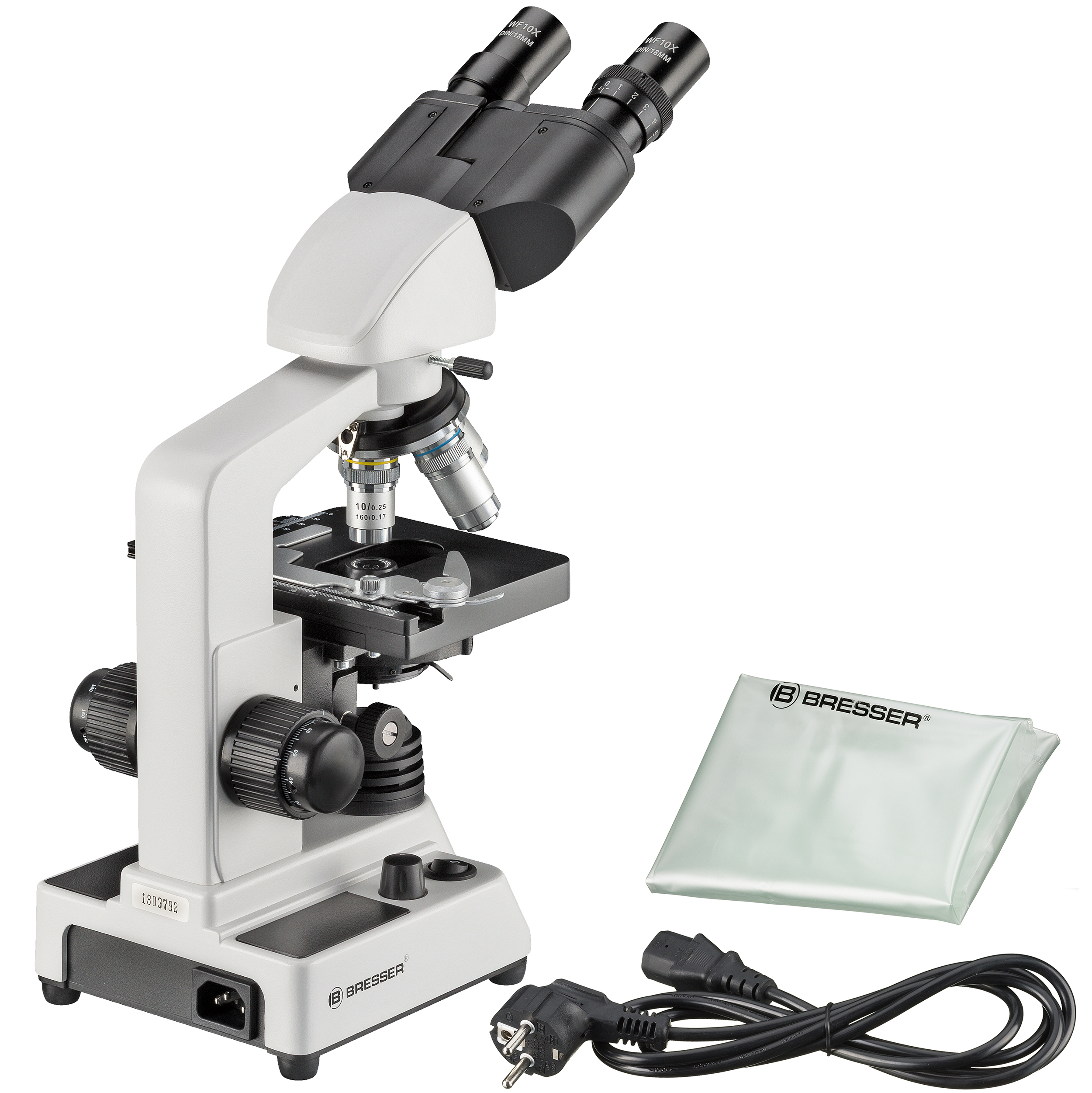 BRESSER Researcher Bino 40-1000x Microscopio