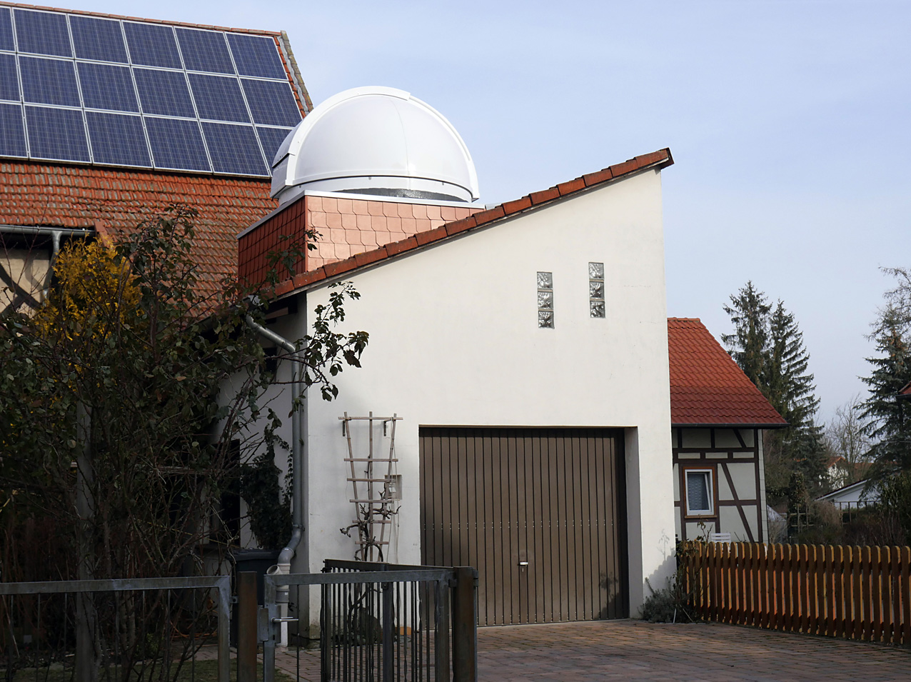 PULSAR DOMES 2.2m Observatorio - Construcción baja