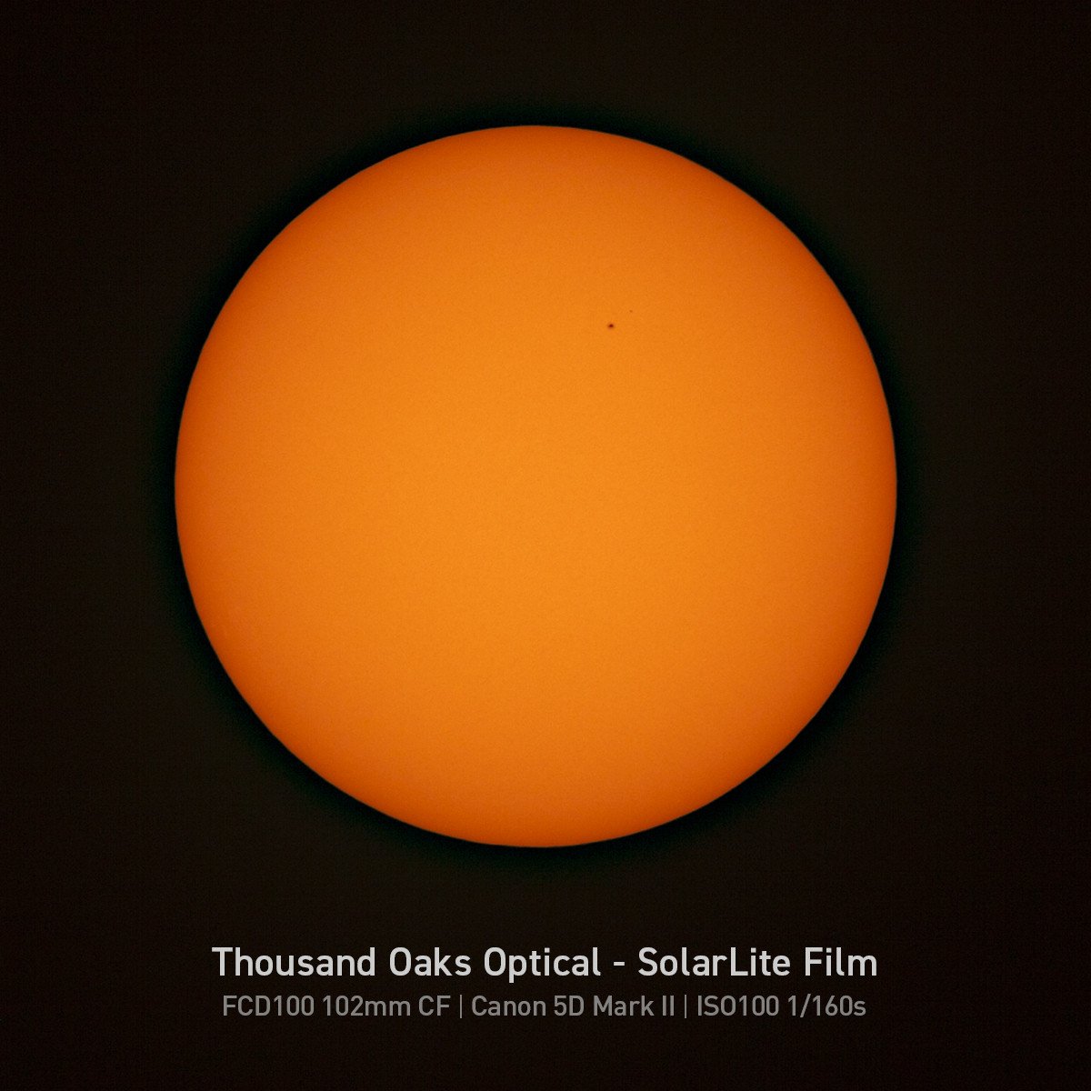 Filtro solar Sun Catcher de EXPLORE SCIENTIFIC para Telescopios con una Apertura de 60-80mm